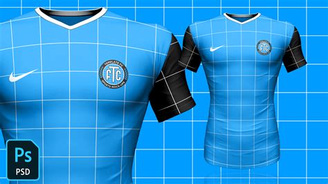 3D Football/Soccer Jersey Template Mock-Up FREE - Template FC