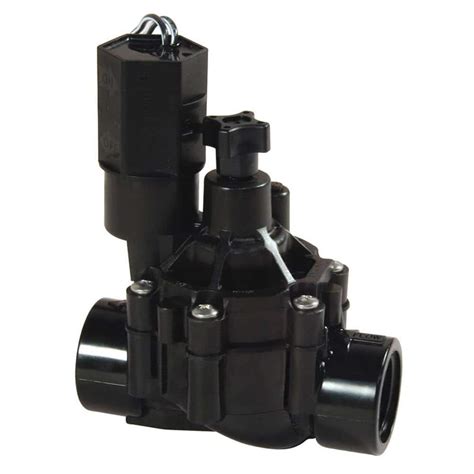 3/4 in. In-Line Sprinkler Valve with Flow Control-CPF075 - The Home Depot