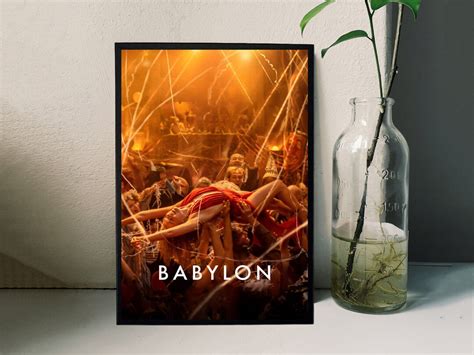 Babylon Movie Poster Film/room Decor Wall Art/poster Gift/canvas Prints ...