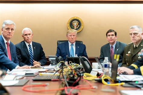 Was a Photo of Trump in the White House Situation Room Staged? | Snopes.com