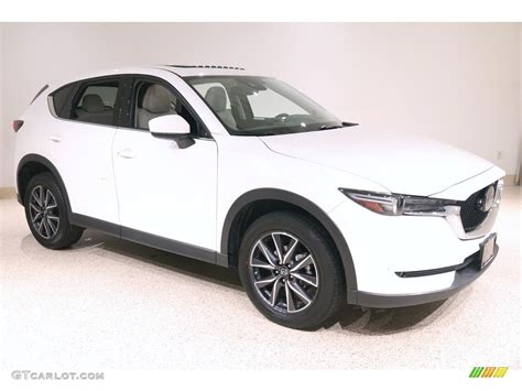 Snowflake White Pearl Mica 2018 Mazda CX-5 Grand Touring AWD Exterior ...