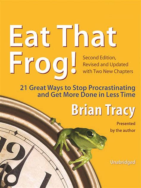 Book Review: Eat That Frog! - Mom Productivity