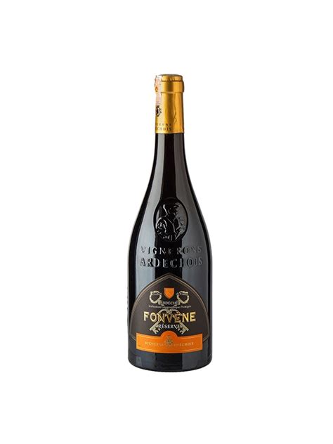 ARDECHE FONVENE RESERVE IGP RED WINE 75CL - Cellar Door Distribution