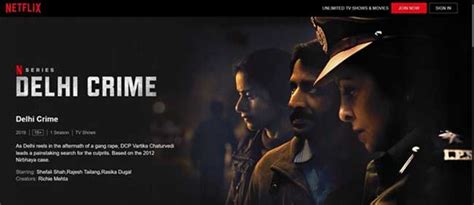 Lockdown Review : Delhi Crime – Web Series on Netflix | 123telugu.com