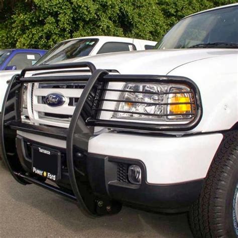 2001-2011 Ford Ranger Black Grill & Brush Guard – TRS Adventure & Off-Road Products