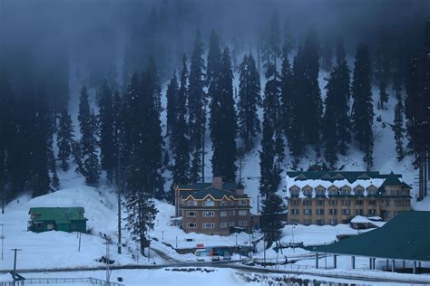 Gulmarg gets covered in snow after first snowfall of the season | Times of India Travel