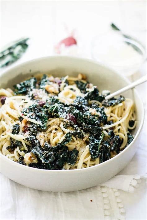 Creamy Cavolo Nero Pasta - Happy Veggie Kitchen