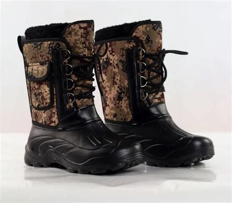 wellington boots Camouflage hunting Boots fishing boots waterproof antiskid boots for men on ...