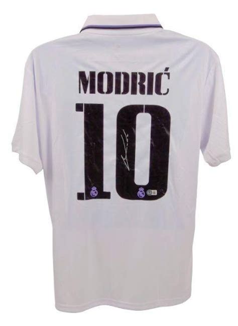 Luka Modric Signed Real Madrid Home Jersey (Beckett) | Pristine Auction