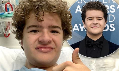 Gaten Matarazzo reveals that his fourth Cleidocranial Dysplasia related surgery 'is a big one ...