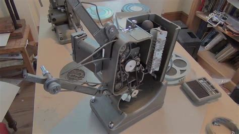 Specto vintage 16mm silent movie film projector repair Pt 2 (conclusion ...