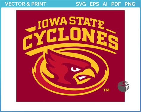 Iowa State Cyclones - Alternate Logo (2008) - College Sports Vector SVG Logo in 5 formats