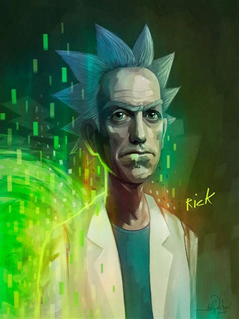 Rick Sanchez fan art by Javier G. Pacheco : r/rick_and_morty