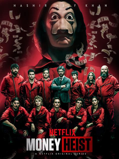 ArtStation - MONEY HEIST - Netflix Series Poster