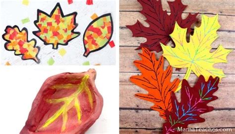 5 Fun Fall Leaf Crafts for Kids - Mama Teaches