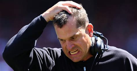 We're Still Laughing at Jim Harbaugh Getting Hit By a Football - FanBuzz