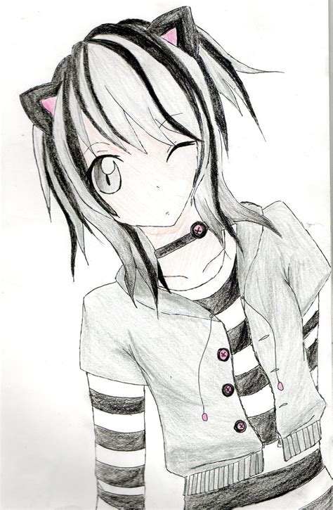 Half Human Half Cat by xxmemiiexx on DeviantArt