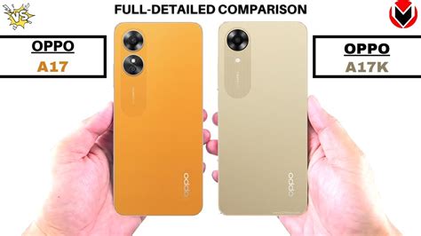 Oppo A17 Vs Oppo A17K - Full Comparison - Which is Best? - YouTube