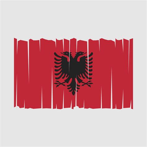 Albania Flag Vector 21904008 Vector Art at Vecteezy