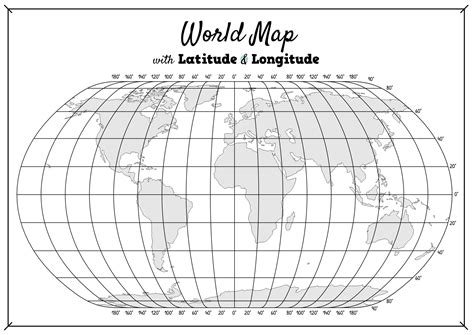 Lines Of Latitude And Longitude Worksheet