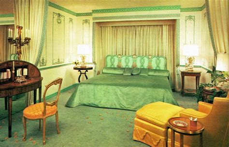 Спальня в стиле 60 - фото