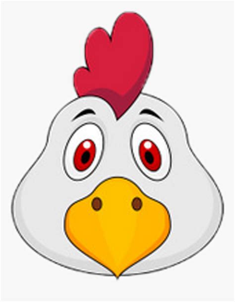 Transparent Chicken Face Clipart - Chicken Animation, HD Png Download ...