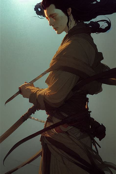 The Last Ronin - Generative Art on Behance