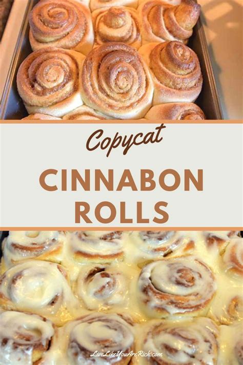 Cinnabon Copycat Recipe | Recipe | Cinnabon recipe, Dessert recipes easy, Cinnamon rolls homemade