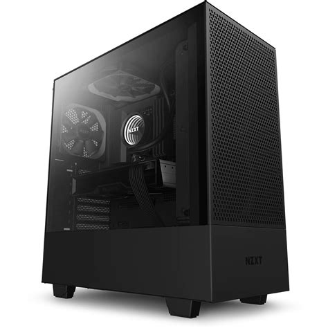 NZXT H510 Flow Mid-Tower Case (Black) CA-H52FB-01 B&H Photo Video