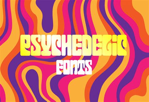 30+ Curious Psychedelic Fonts for Designers - Decolore.Net