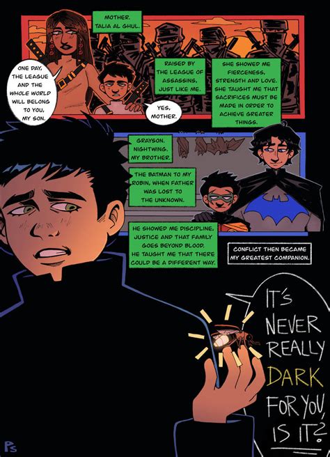 Damian Wayne Comic 1/2 by Paula-Zotter on DeviantArt