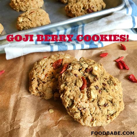 Goji Berry Cookies