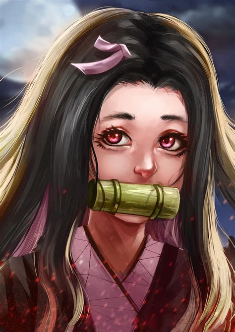 Demon Slayer Nezuko Fan Art by Mammia01 on DeviantArt