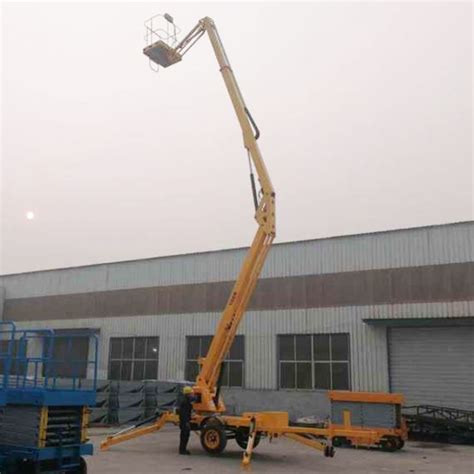 China Articulated Trailer Mounted Boom Lift Manufacturers, Suppliers and Factory - Cheap ...