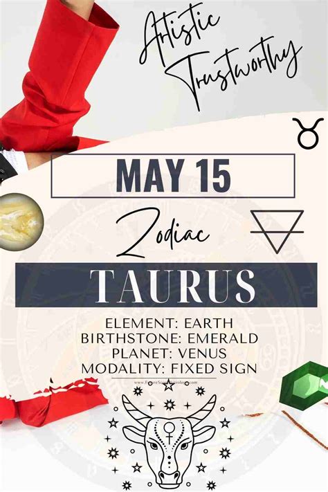 May 15 Zodiac (Taurus) Birthday: Personality, Birthstone, Compatibility ...