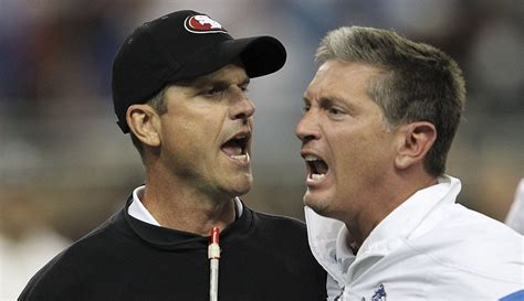 Jim Harbaugh takes the blame for the 49ers-Lions handshake fight of 2011 | For The Win