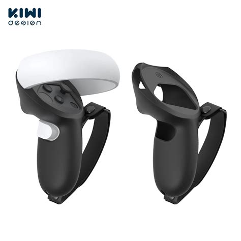 Kiwi Design Grip Cover For Oculus Quest 2 Accessories Touch Controller Grip Anti-throw Handle ...