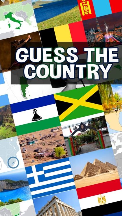 4 Pics Guess the Country Quiz Free Education Game by Lazar Vuksanovic