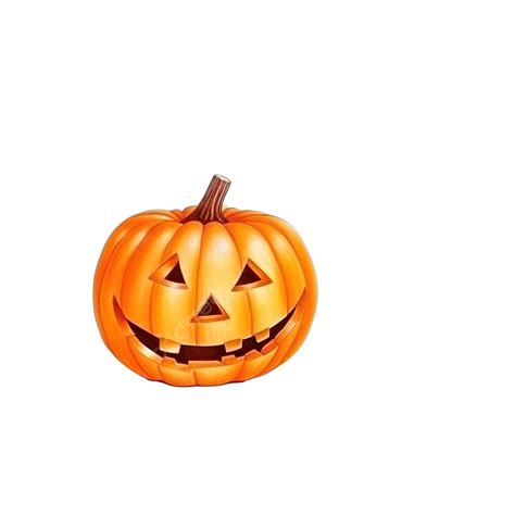 Drawing A Young Girl Hand Drawing A Halloween Pumpkin And Painting With Orange Pencil, Color ...