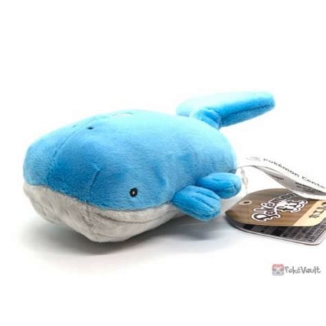 Pokemon Center 2021 Wailord Pokemon Fit Series #4 Small Plush Toy