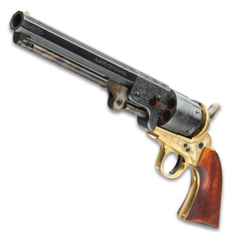 Traditions Colt 1851 Navy .44 Caliber Black Powder Revolver - Fully ...