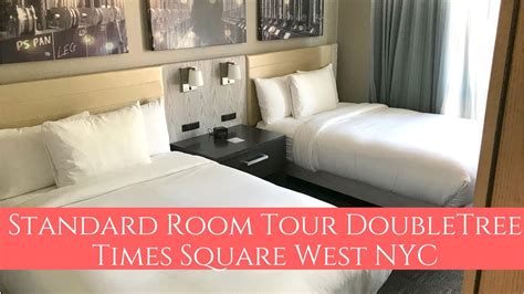 Standard Room Tour DoubleTree Times Square West New York City - YouTube