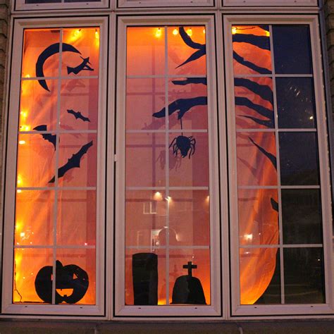 Jenn's Random Scraps: November | Halloween window display, Halloween ...