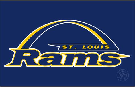 St. Louis Rams Logo - Primary Dark Logo - National Football League (NFL ...