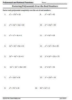 Pre-calculus Worksheets With Answers Pdf – Kidsworksheetfun