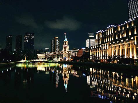 The Bund Shanghai Night View, Shanghai Wai Tan Night View, Images & Pictures of Shanghai Bund ...