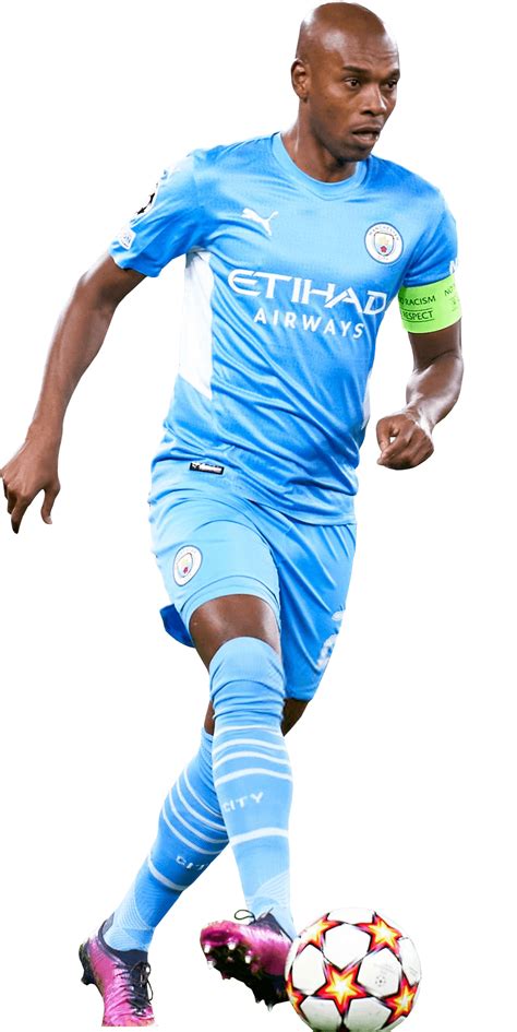 Fernandinho Manchester City football render - FootyRenders