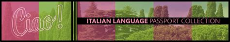 Italian Language Passport Collection
