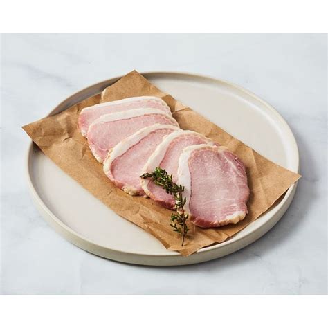 Signature Kitchens Canadian Bacon, Uncured (5 oz) Delivery or Pickup Near Me - Instacart