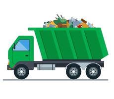 Garbage Truck Vector Art, Icons, and Graphics for Free Download